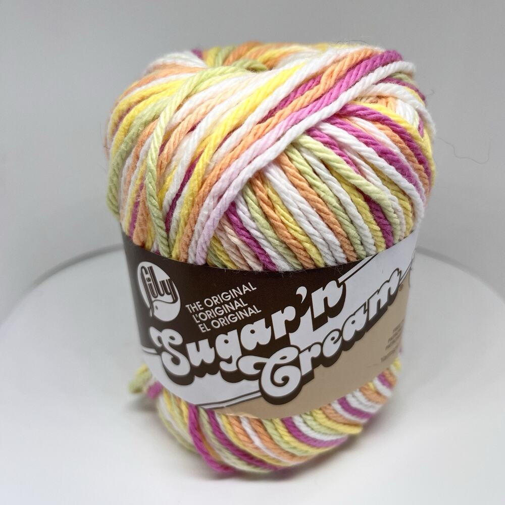 Lily Sugar ’n Cream Super Size Yarn, Over The Rainbow